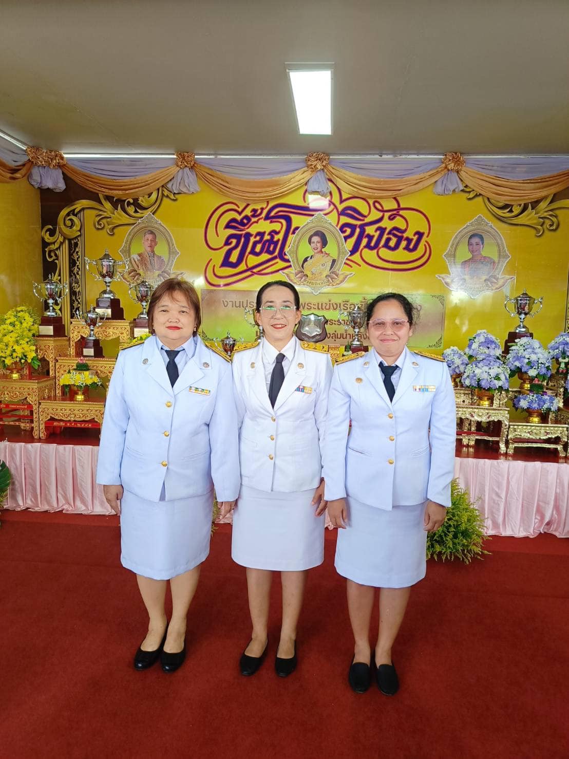 พิธีเปิดงานกิจกรรมทางน้ำ งานประเพณีแห่พระแข่งเรือขึ้นโขนชิงธง มรดกวัฒนธรรมลุ่มน้ำหลังสวน ประจำปี 2566