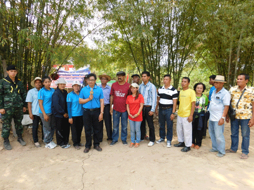 โครงการก่อสร้างฝายมีชีวิตคลองกริม สนับสนุนโดย องค์การบริหารส่วนตำบลหาดยาย ร่วมกับราษฎรในพื้นที่ตำบลหาดยาย