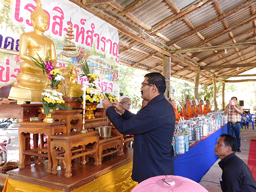 ประเพณีรับตายาย วันแรม 1 ค่ำ เดือน 10 ณ วัดหาดสำราญ